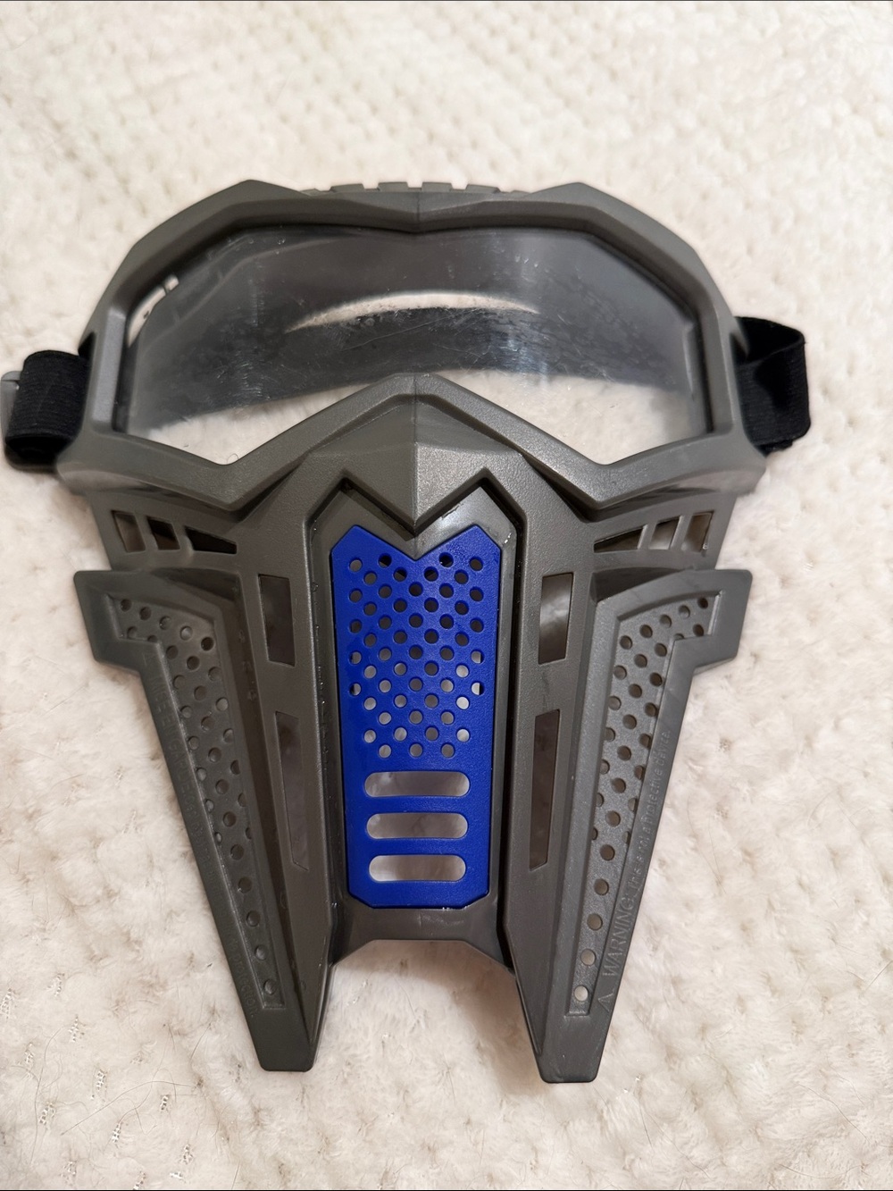 Protective Face Mask - Gray and Blue